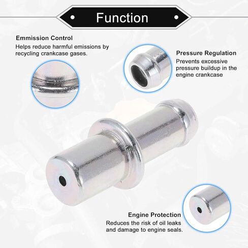 No.12567915 PCV Valve Exhaust Control Crankcase Ventilation Valve for Chevrolet Silverado 1500 WT 4.3L 2007-2013 for GMC Sierra 1500 WT 4.3L 2007-2013 in Saudi Arabia