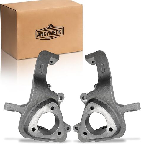 3" Pair of Front Lift Spindles Suspension Kit Compatible with 2002-2018 Dodge Ram 1500 2WD Truck in Saudi Arabia