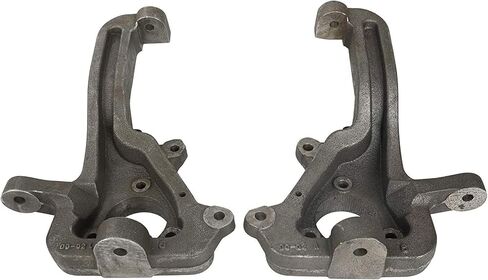 3" Pair of Front Lift Spindles Suspension Kit Compatible with 2002-2018 Dodge Ram 1500 2WD Truck in Saudi Arabia