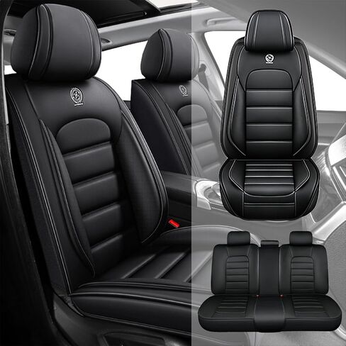 for Hyundai Tucson 2005-2024 2025 Seat Covers,Car Seat Cover Protector,Waterproof Front & Rear Car Seat Covers(Standard-Black) in Saudi Arabia