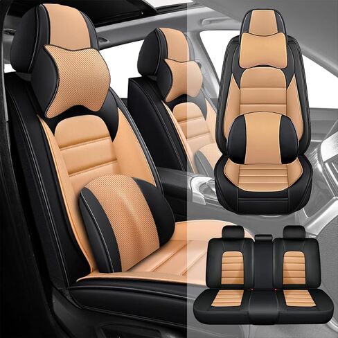 for Hyundai Tucson 2005-2024 2025 Seat Covers,Car Seat Cover Protector,Waterproof Front & Rear Car Seat Covers(Standard-Black) in Saudi Arabia