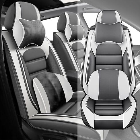 for Hyundai Tucson 2005-2024 2025 Seat Covers,Car Seat Cover Protector,Waterproof Front & Rear Car Seat Covers(Standard-Black) in Saudi Arabia