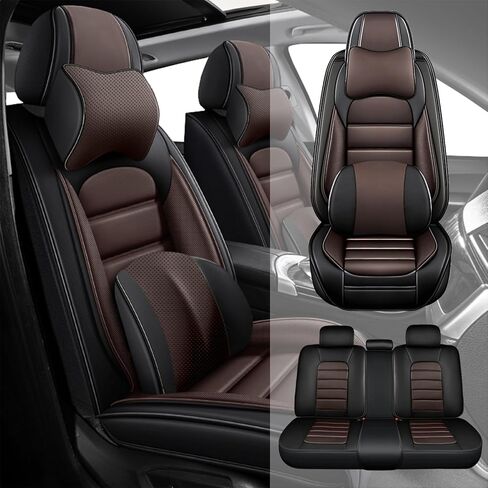 for Hyundai Tucson 2005-2024 2025 Seat Covers,Car Seat Cover Protector,Waterproof Front & Rear Car Seat Covers(Standard-Black) in Saudi Arabia
