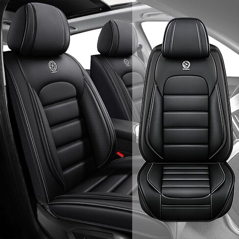 for Hyundai Tucson 2005-2024 2025 Seat Covers,Car Seat Cover Protector,Waterproof Front & Rear Car Seat Covers(Standard-Black) in Saudi Arabia