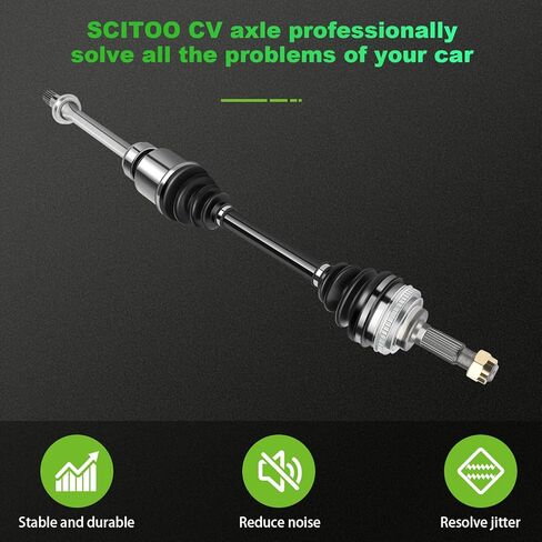 SCITOO Front Right Passenger Side CV Axle Shaft Assembly Fit for Toyota Camry,for Toyota Solara 2.2L in Saudi Arabia