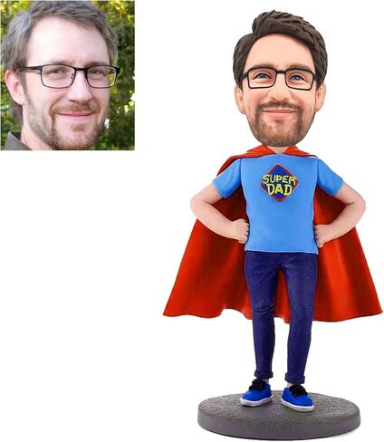 Custom Bobblehead,Personalized Custom Full, Unique Handmade Male Doctor Hand Personalized Sculpture Gifts for Men, Boyfriends, Husbands, Office Colleagues or Bosses in Saudi Arabia