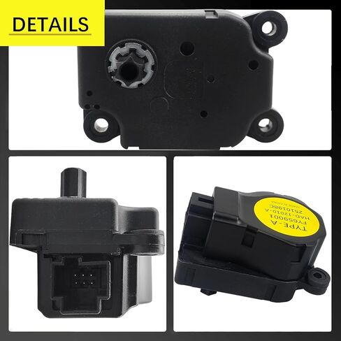مشغل باب الهواء HVAC متوافق مع 2017-2023 XT5 2020-2023 XT6 2019-2023 Chevy Blazer 2018-2023 Chevy Blazer Traverse & GMC Acadia & Buick Enclave صمام التحكم HVAC يستبدل #1574689، 84018409 in Kuwait