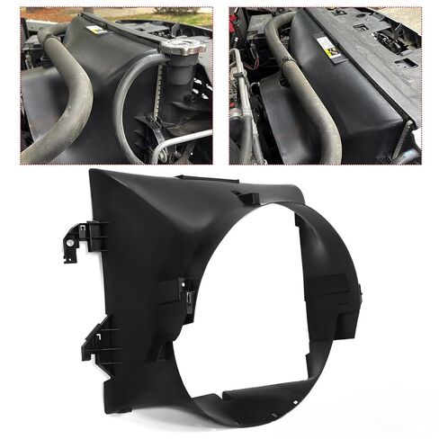 كفن مروحة الرادياتير متوافق مع مجموعة نظام التبريد 2009-2022 Ram 1500 2500 3500 #CH3110130 52126427AB in Saudi Arabia