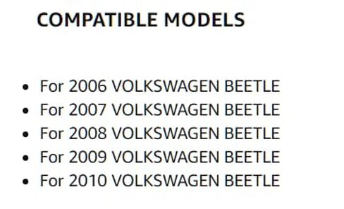 PartsFlow Engine Cooling Fan Assembly for 2006 2007 2008 2009 2010 Volkswagen Beetle 621-449 1C0959455F in Saudi Arabia