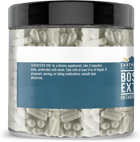 Earthborn Elements مستخلص Boswellia Serrata 200 كبسولة، نقي وغير مخفف، بدون إضافات in Kuwait