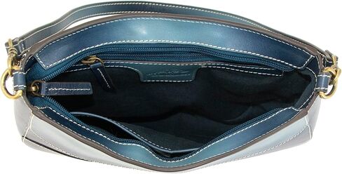 Smith & Wesson Saddle Crossbody – Concealed Carry Leather Purse with Secure CCW Compartment (Blue) in Saudi Arabia