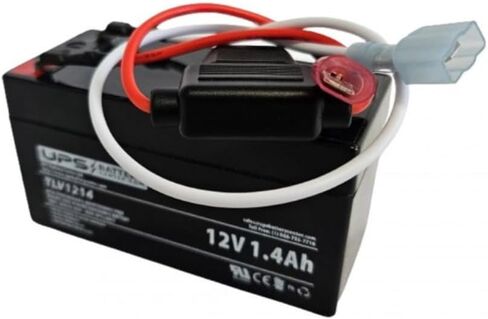 بطارية بديلة 12 فولت 1.4 أمبير في الساعة لشريط إضاءة السحب اللاسلكي TowMate TM21 من UPSBatteryCenter in Saudi Arabia
