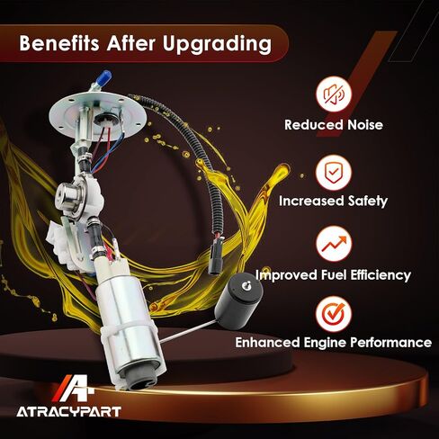 5-Bolt Fuel Pump Assembly, Compatible with 2005-2008 Polaris Sportsman 500/700/800 EFI ATV, Replaces# 47-1048 in Saudi Arabia