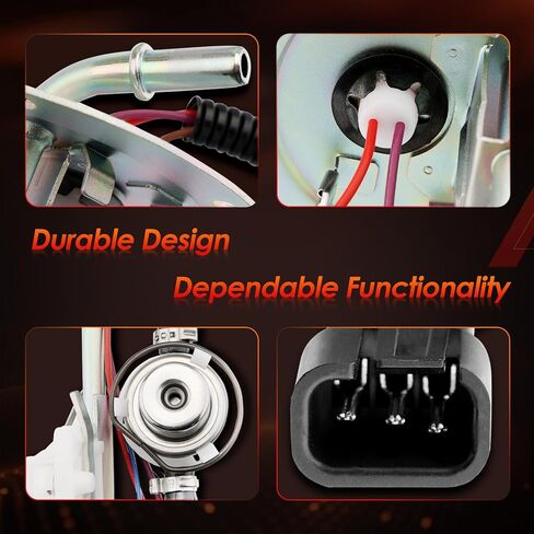 5-Bolt Fuel Pump Assembly, Compatible with 2005-2008 Polaris Sportsman 500/700/800 EFI ATV, Replaces# 47-1048 in Saudi Arabia