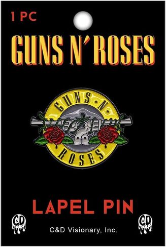 Guns N Roses Bullet Metal Lapel Pin in Saudi Arabia
