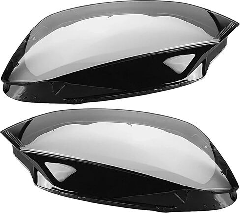 Pair Front Headlight Lens Cover Compatible For VW Golf 7 MK7 GTI 2014 2015 2016 2017 Clear Car Headlamp Cover Shell Transparent Lampshade in Saudi Arabia