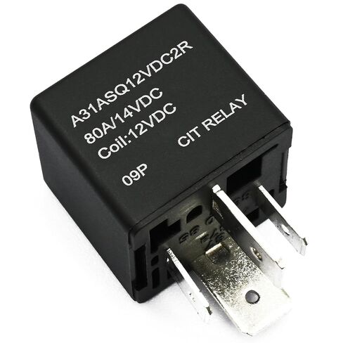 2 Pcs 1R2491, 13742705, 897H1AHDR1, 4671886AA, 68110974AA Multi Purpose | Accessory Power Relay Compatible with Jeep Grand Cherokee Gladiator Wk 2014-2022, 12V 70A 4 Pins in Saudi Arabia
