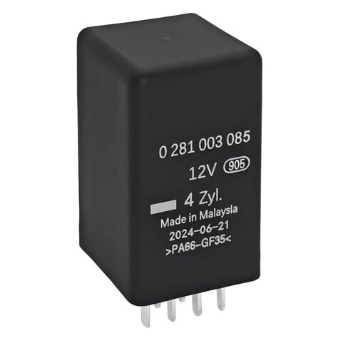 0281003085 Glow Plugs Control Unit – 12V Glow Time Controller for 4-Cylinder Diesel Engines for Audi, Man, Mitsubishi, SEAT, Skoda, VW - Compatible with Bosch 0281003085 in Saudi Arabia