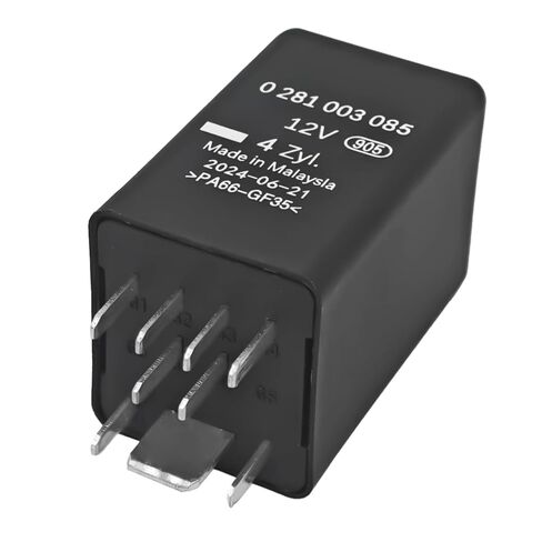 0281003085 Glow Plugs Control Unit – 12V Glow Time Controller for 4-Cylinder Diesel Engines for Audi, Man, Mitsubishi, SEAT, Skoda, VW - Compatible with Bosch 0281003085 in Saudi Arabia