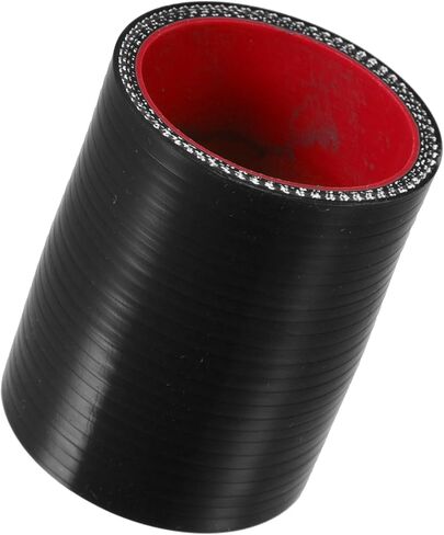 Motoforti 48-51mm 1.9"-2" ID Straight Silicone Reducer Hose Silicone Hose Coupler Intercooler Tube Black for Car Intercooler Intake Piping Long-lasting in Saudi Arabia