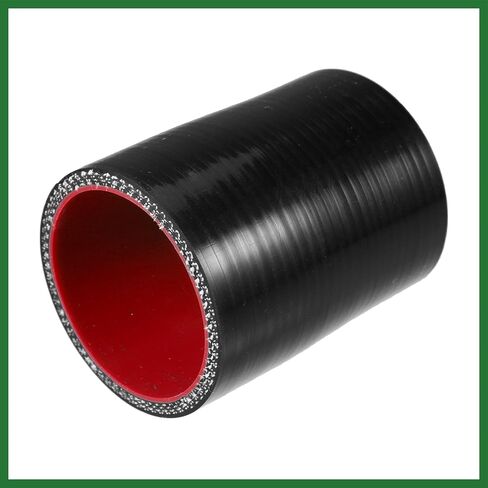 Motoforti 48-51mm 1.9"-2" ID Straight Silicone Reducer Hose Silicone Hose Coupler Intercooler Tube Black for Car Intercooler Intake Piping Long-lasting in Saudi Arabia
