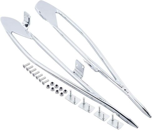 TCT-MOTORPARTS Saddlebag Guard Rail Protector Trim Support Bracket Fit for Indian Roadmaster Springfield 2016-2025 Chieftain Limited in Saudi Arabia