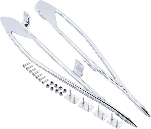 TCT-MOTORPARTS Saddlebag Guard Rail Protector Trim Support Bracket Fit for Indian Roadmaster Springfield 2016-2025 Chieftain Limited in Saudi Arabia