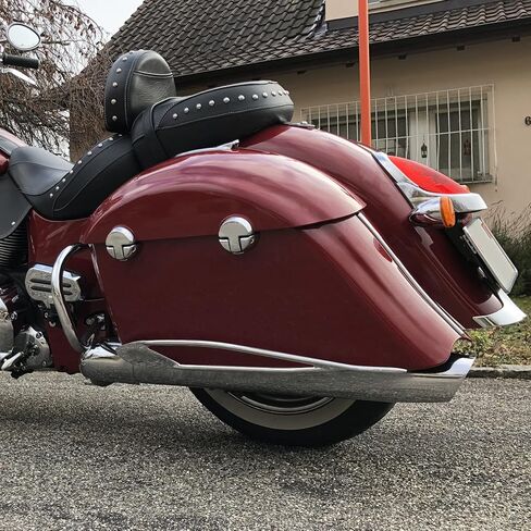 TCT-MOTORPARTS Saddlebag Guard Rail Protector Trim Support Bracket Fit for Indian Roadmaster Springfield 2016-2025 Chieftain Limited in Saudi Arabia