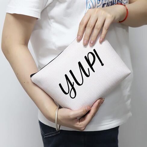 MNIGIU Step Brothers Cosmetic Bag Step Brothers Movie Merchandise Did We Just Become Friends YupMakeup Zipper Pouch Bag in Saudi Arabia