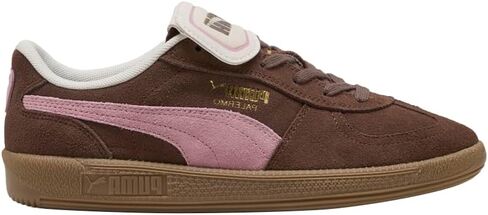 PUMA Mens Palermo Premium Suede Lace Up Sneakers Shoes Casual - Brown in Saudi Arabia