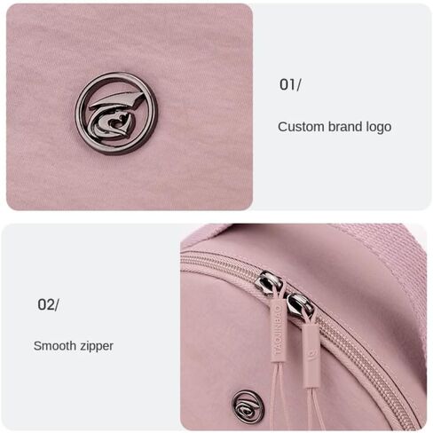 Mini Crossbody Bag Waterproof Leisure Purse Single Shoulder Bag Street Style Nylon Mobile Phone Storage Bag in Saudi Arabia