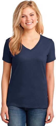 APPAREL GLOBE Women's Core Cotton V-Neck T-Shirt in Saudi Arabia