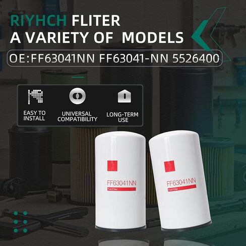 6 PCS FF63041NN Fuel Filter, Fits for Cummins B6.7L engines 2020-2022；For Cummins Stage V OSB 6.7L engines 2020-2022; Fits for cummins Stage V L9 20-22#FF63041-NN 5526400 in Saudi Arabia
