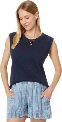 Faherty Womens Heritage Slub Muscle Tank in Saudi Arabia