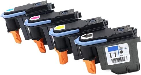 Remanufactured Print Head 4-Color Compatible with Printer Supplies Designjet 500 510 800 100 110 500 510 815 for Part Number C4810A C4811A C4812A C4813A(1 Set) in Saudi Arabia