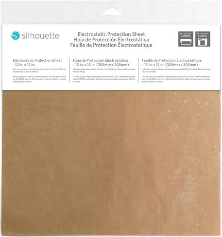 Silhouette Electrostatic Protection Sheet - for use with 12 inch Curio 2 and Cameo 5 Electrostatic Mat in Kuwait