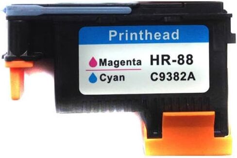 88 Printhead Compatible with 88 Print Head for 88 C9380A C9381A Replacement for 88 L7580 7590 K5400 K550 Universal Fit Aftermarket Replacement(1XMC) in Saudi Arabia