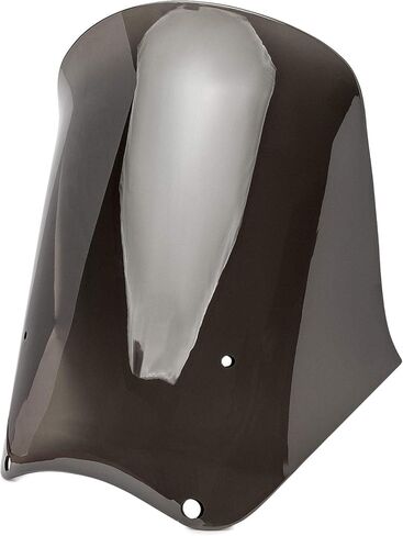 Krator Replacement Smoke Windscreen Tall Fairing Windshield Club Style Kit Compatible with Harley-Davidson Dyna, Super Glide T-Sport FXDXT, FXR (PN# JBM-6009-C/JBM-6009-S) in Kuwait