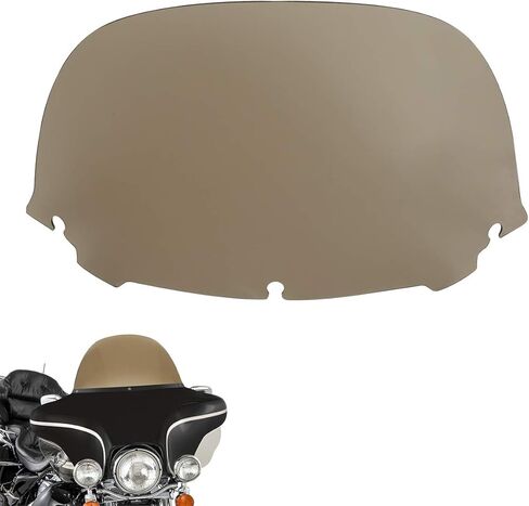 TCT-MOTORPARTS Clear Windshield Fit for Harley Touring 2014-2023 Electra Glide, Street Glide, Ultra Classic and Trike Models FLHT FLHX 2015 2016 2017 2018 2019 in Saudi Arabia