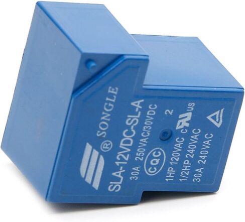 مرحلات الطاقة Hanzou 5PIN 12V 30A SLA-12VDC-SL-A مرحل طاقة لفائف التيار العالي PCB in Kuwait