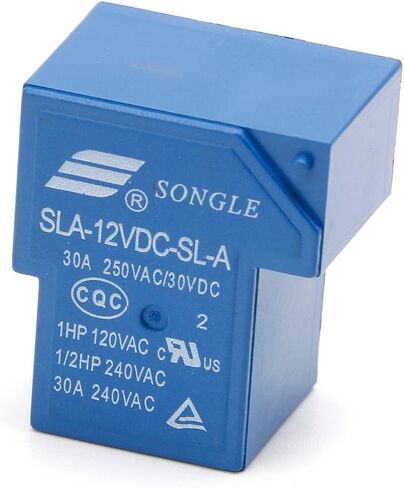 مرحلات الطاقة Hanzou 5PIN 12V 30A SLA-12VDC-SL-A مرحل طاقة لفائف التيار العالي PCB in Kuwait