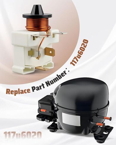 117U6020 Start Relay Fit for SC Series Hermetic Compressors in Saudi Arabia
