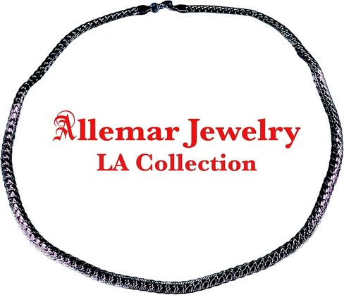 Titanium Steel Chain Necklace, Silver, 55cm, LA Collection for Men in Saudi Arabia