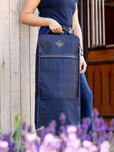 LeMieux Elite Pro Bridle Bag - Waterproof Outer - Inner Hanging Compartment - Padded Grab Handle - Navy in Saudi Arabia