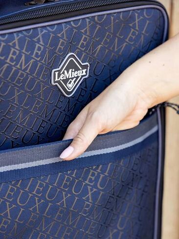 LeMieux Elite Pro Bridle Bag - Waterproof Outer - Inner Hanging Compartment - Padded Grab Handle - Navy in Saudi Arabia