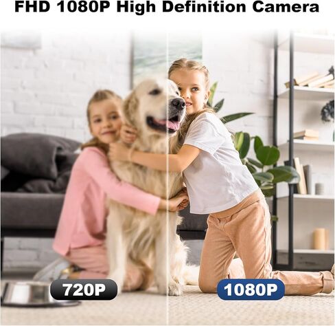5G Mini Camera Charger, Full HD 1080P Small Nanny Cam with Human Detection, Type-C Plug Pet Camera for Indoor (FHD-001-D) in Kuwait