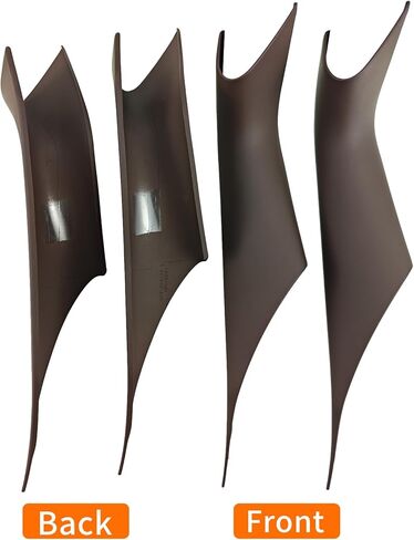 Interior Door Handles Protective Covers Compatible with BMW 5 Series G30 G31 2017-2022 Car Interior Door Pull Handle Covers for 520i 520d 525d 530e 530i 540d 540i 550i (4PCS Mocha Brown) in Saudi Arabia