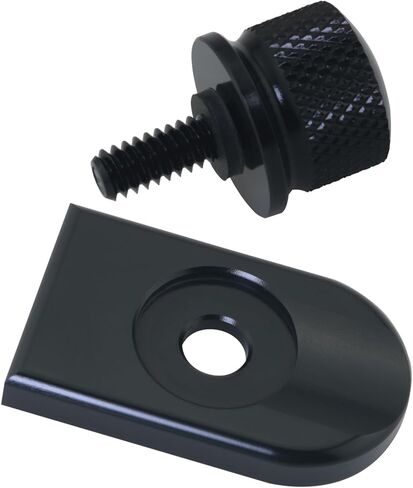 Black Aluminium Seat Bolt Pull Ring Screw Mounting Knob Cover 750 Seat Cushion Nut Screw Spacer Compatible with 1996 2024 5x5x5cm Connecting Tab Screws in Saudi Arabia