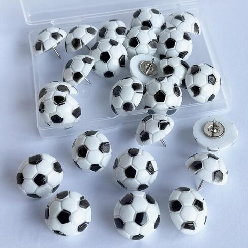 Push Pins for Wall,25Pcs Sports Decorative Push Pins, Thumb Tacks for Bulletin Board, Photos Wall & Maps, Desk Decor for School Offices (Golf) in Saudi Arabia
