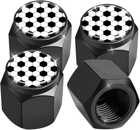 Tire Valve Stem Caps 4 Pack, Car Wheel Stem Caps,Aluminum Air Valve Covers Universal Fit for Cars, SUVs,Trucks, Bikes, and Motorcycles(Skull Head Rose) in Saudi Arabia
